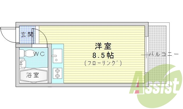 3階の間取り図