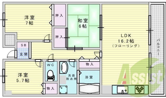 間取図