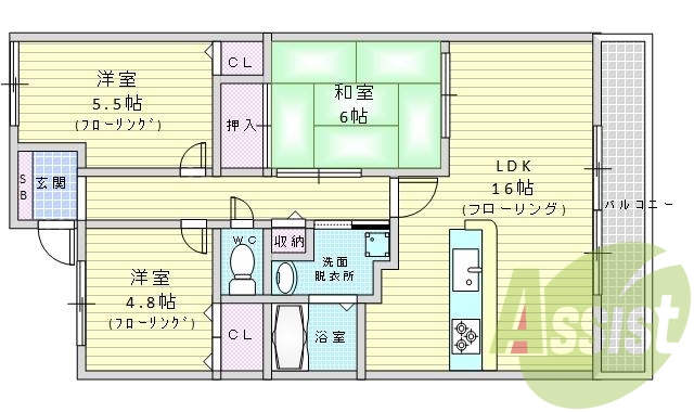 間取図