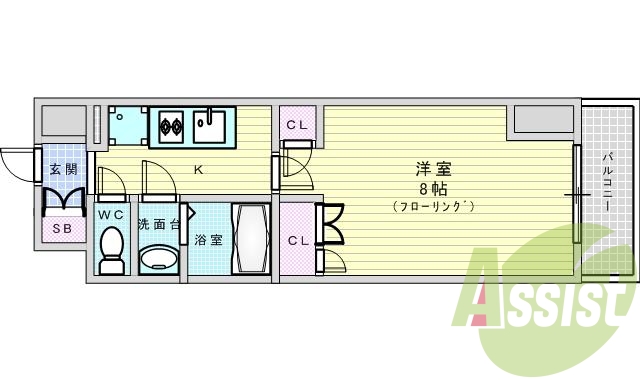 15階の間取り図
