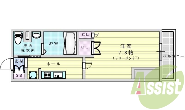 10階の間取り図