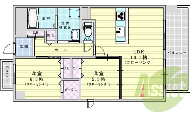 間取図