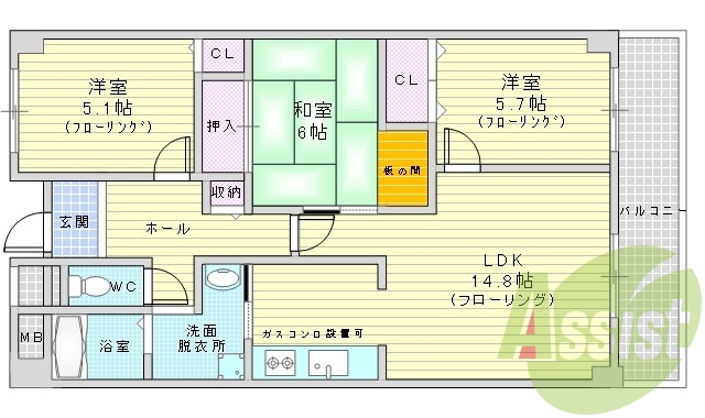 間取図