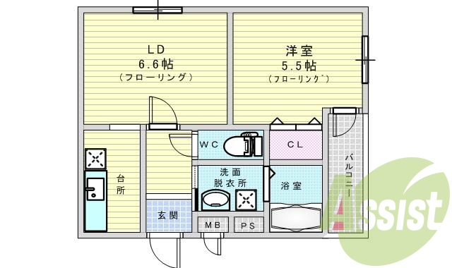 オートロック、セパレート、システムキッチン、浴室乾燥機☆
