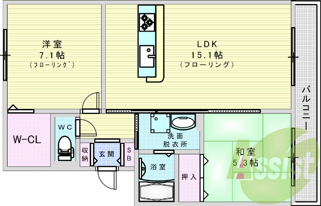 間取図