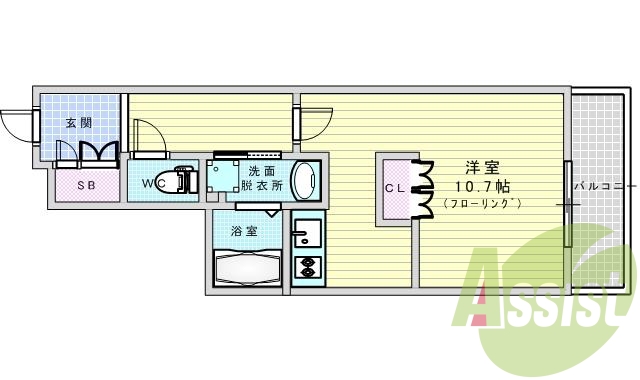 12階の間取り図