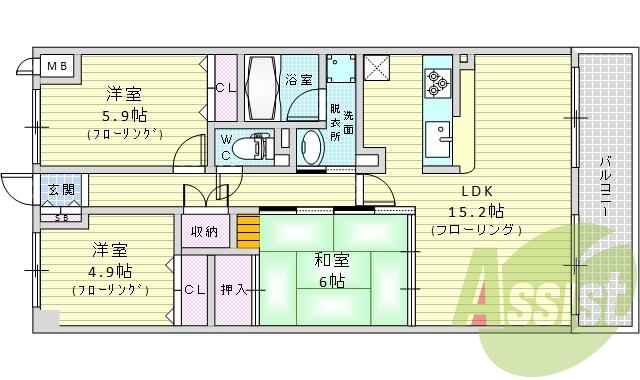 間取図