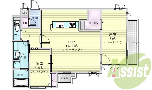 間取図