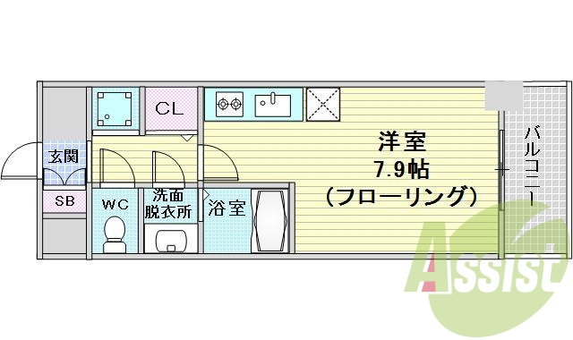 10階の間取り図