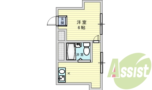 2階の間取り図