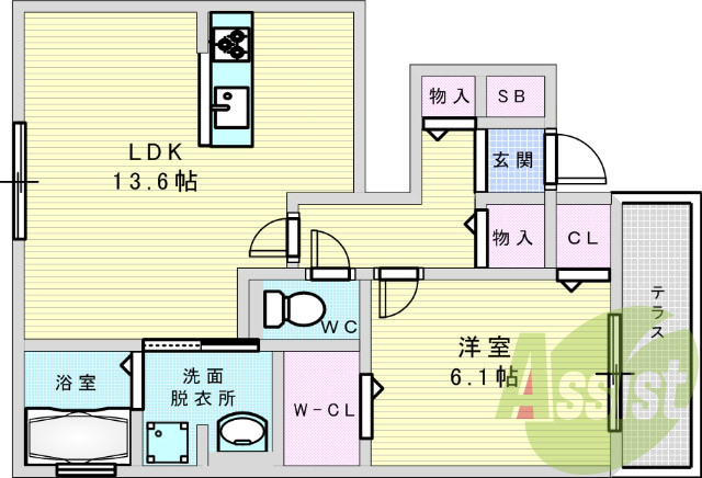 間取図