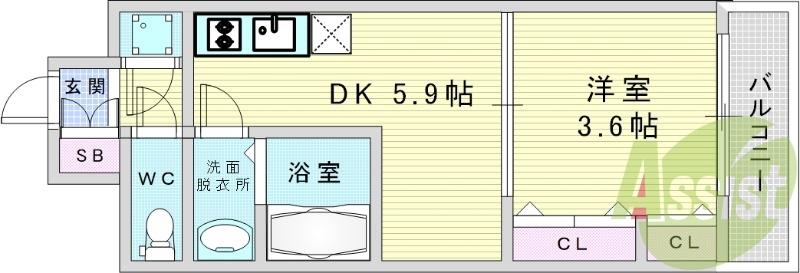 大阪市北区大淀中5丁目