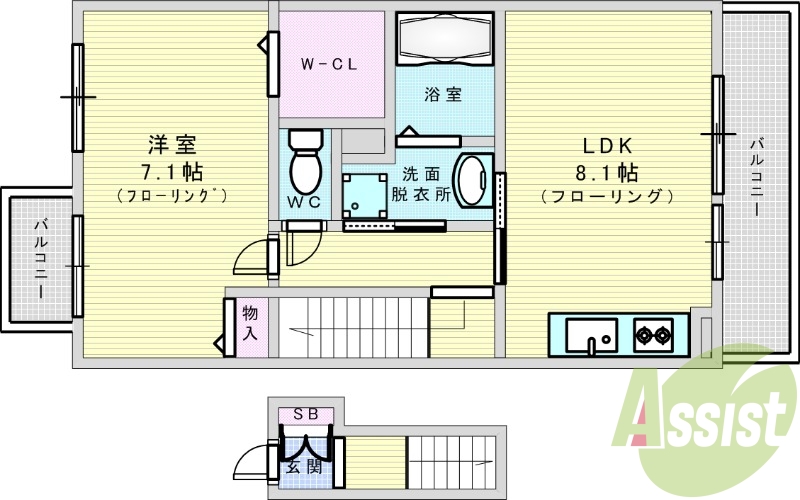 間取図