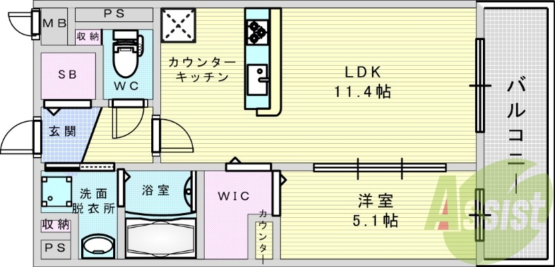 間取図