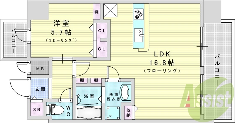 間取図