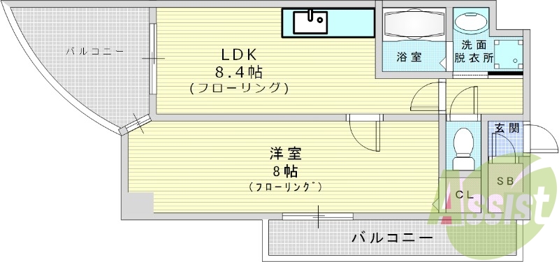 大阪市北区中津　カスタリア新梅田