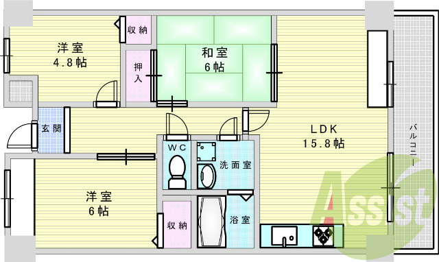 間取図