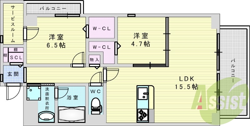 間取図