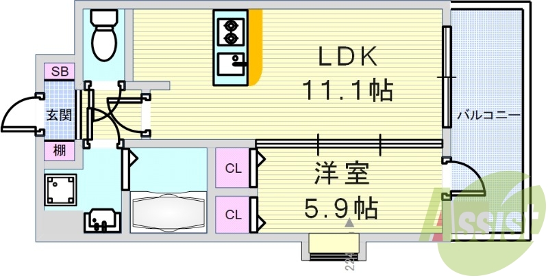 間取図