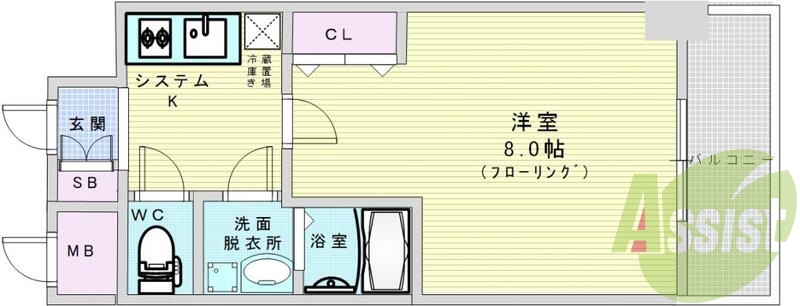 大阪市北区大淀中。アドバンス西梅田