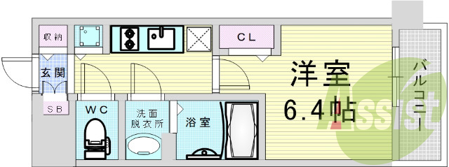大阪市西淀川区歌島。プレサンス塚本ミッドマーク
