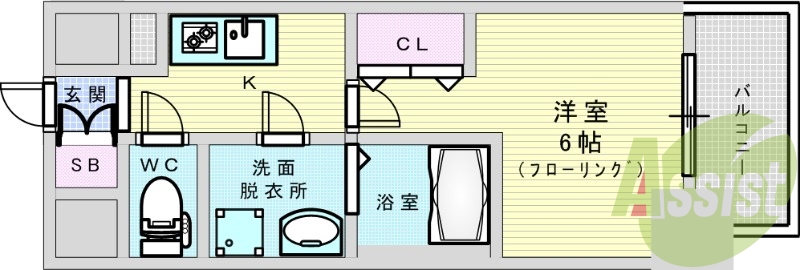 12階の間取り図