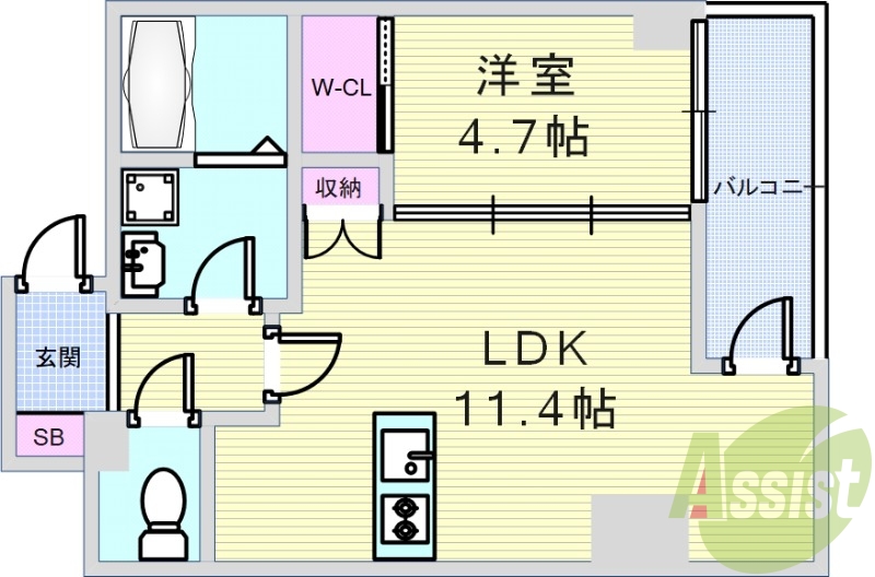 間取図