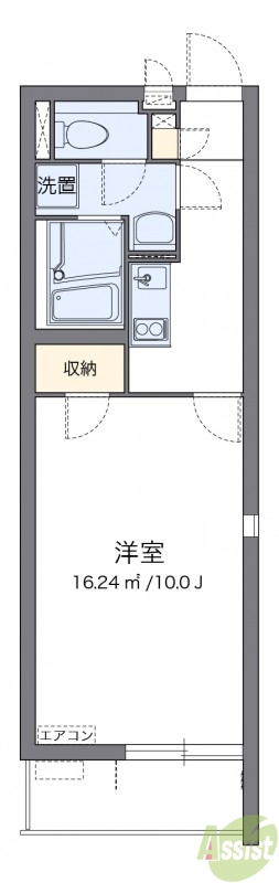 代表的な間取のため実際の間取とは異なる場合があります