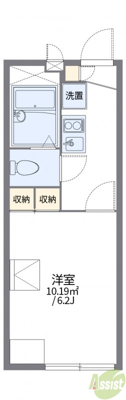 2階の間取り図