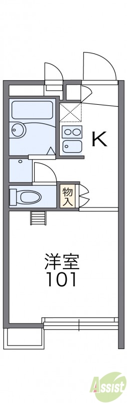 代表的な間取のため実際の間取とは異なる場合があります