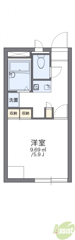 代表的な間取のため実際の間取とは異なる場合があります