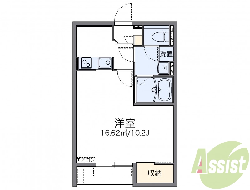 代表的な間取のため実際の間取とは異なる場合があります