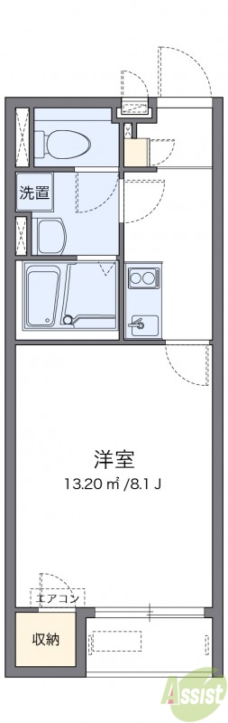 代表的な間取のため実際の間取とは異なる場合があります