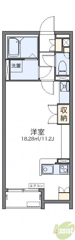 代表的な間取のため実際の間取とは異なる場合があります