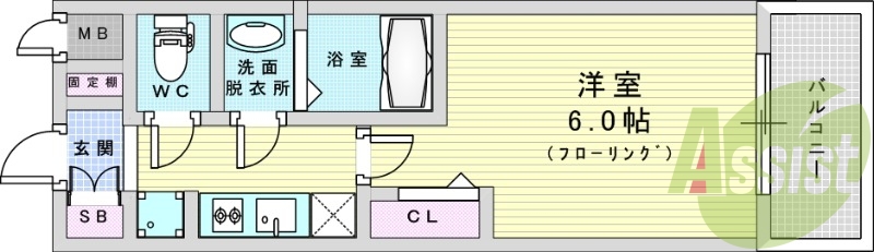 10階の間取り図