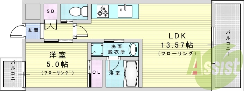 間取図
