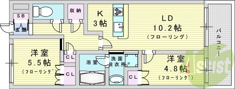 間取図