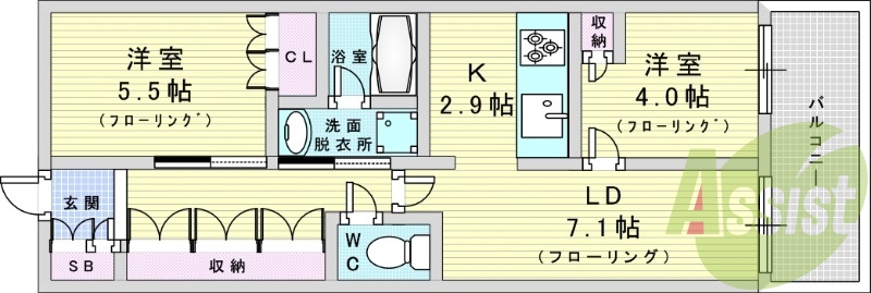 間取図