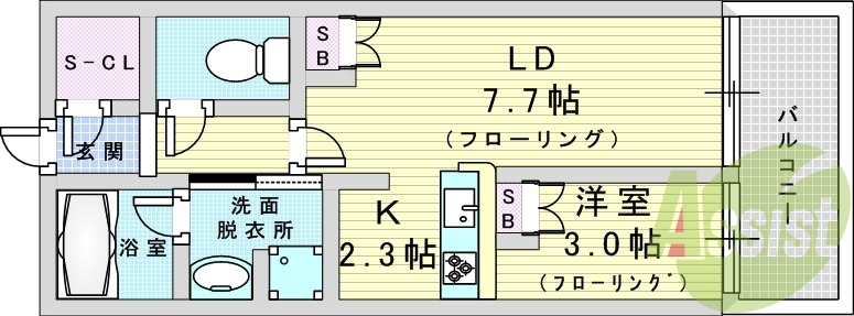 間取図