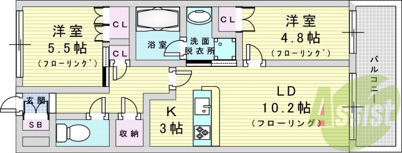 間取図