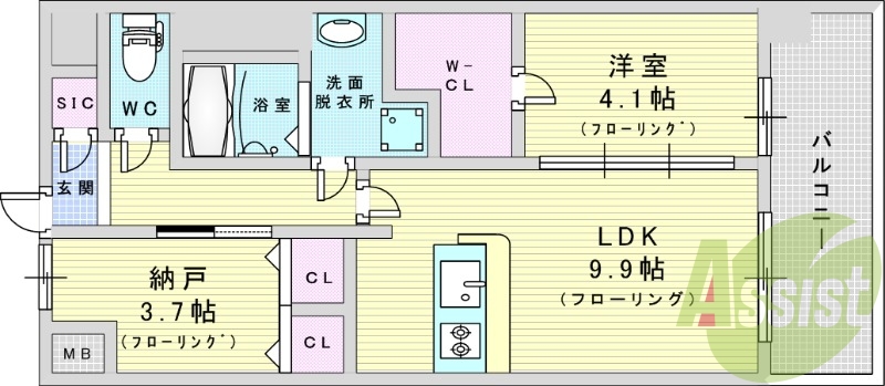間取図