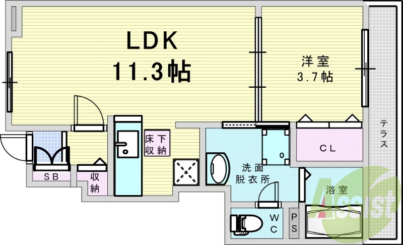 間取図