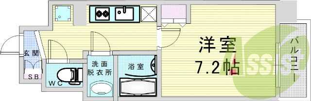大阪市北区大淀中。パークナードフィット新梅田リント