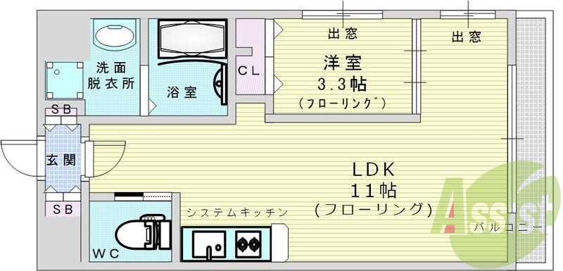 大阪市北区豊崎「ラルテ中津」