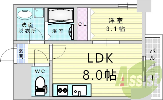 大阪市北区大淀中。GRAND STEADY 新梅田