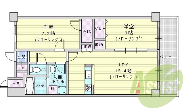 間取図