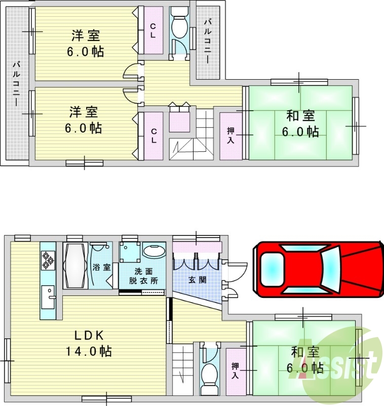 間取図