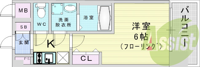 大阪市北区本庄西。レオンコンフォート梅田北