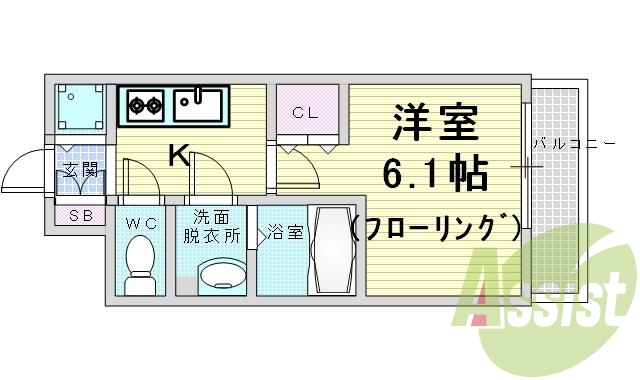 北区中津。エスリード梅田グランノース