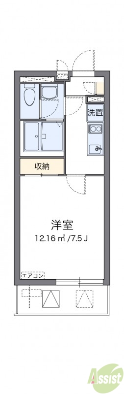 代表的な間取のため実際の間取とは異なる場合があります